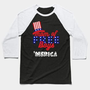 Mom of free boys America Baseball T-Shirt